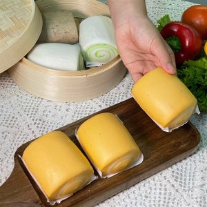 B&aacute;nh bao chay gấc tươi ARILAH 60g( 6 c&aacute;i / G&oacute;i )