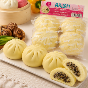 B&aacute;nh bao nh&acirc;n g&agrave; nấm 140g (4 c&aacute;i/G&oacute;i)