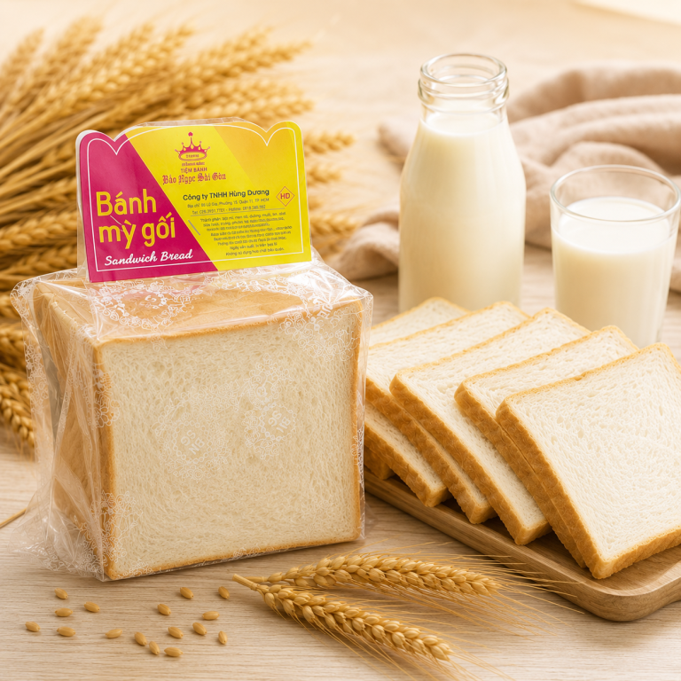 B&aacute;nh m&igrave; gối sữa tươi BNSG 250g