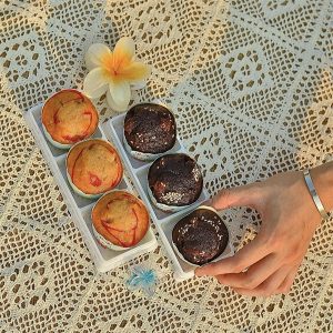 Muffin vani / socola BNSG 160g ( Hộp 3 c&aacute;i)