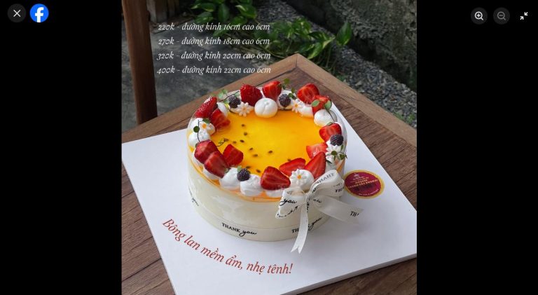 B&aacute;nh mousse chanh leo vị chua thanh giải nhiệt m&ugrave;a h&egrave; tại Bảo Ngọc S&agrave;i G&ograve;n