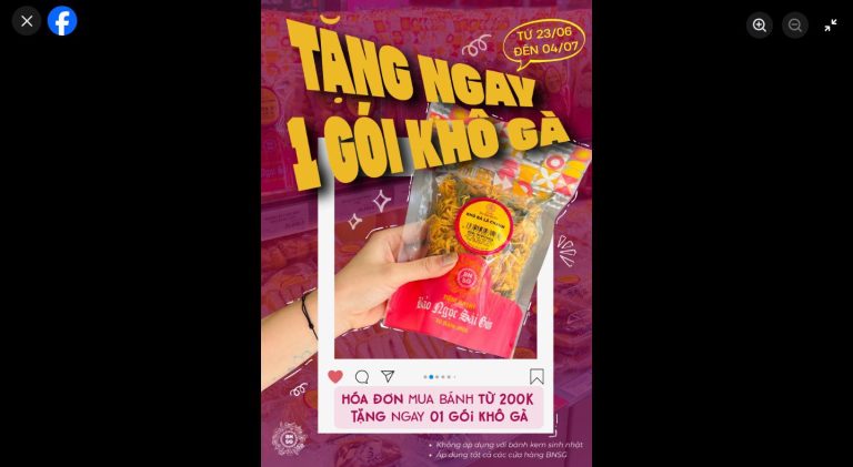 Ưu đ&atilde;i tặng kh&ocirc; g&agrave; l&aacute; chanh khi mua b&aacute;nh tươi tại Bảo Ngọc S&agrave;i G&ograve;n